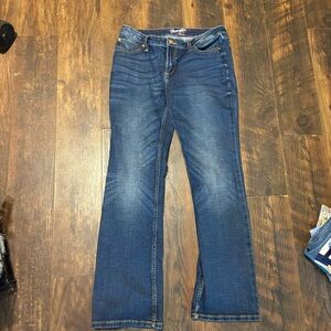 Wrangler Women's Boot Cut Jeans in Deep Blue